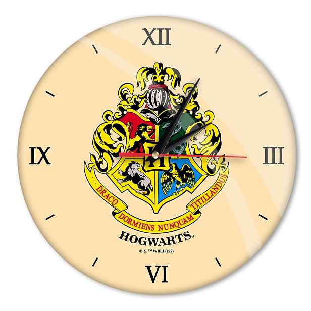 Nástěnné hodiny 30,5 cm Harry Potter Licencovaný produkt Závěsný