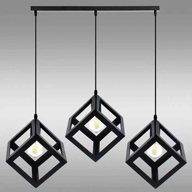 Svítidlo Talus Kostka Black Lw3