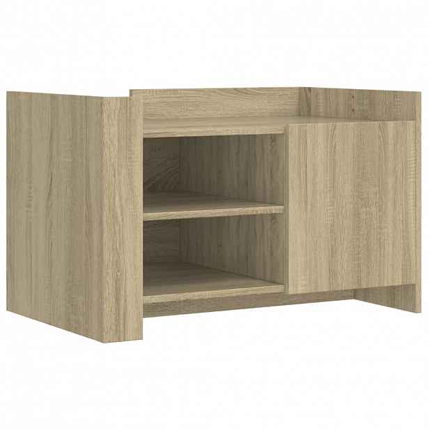 vidaXL Konferenční stolek dub sonoma 80 x 50 x 50 cm kompozitní dřevo