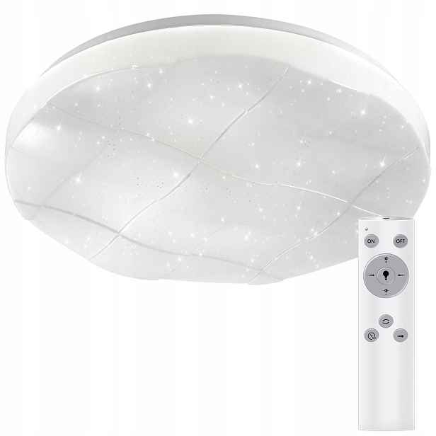 Plafon Led stropní svítidlo 48W 3 Barvy 38cm dálkové ovládání