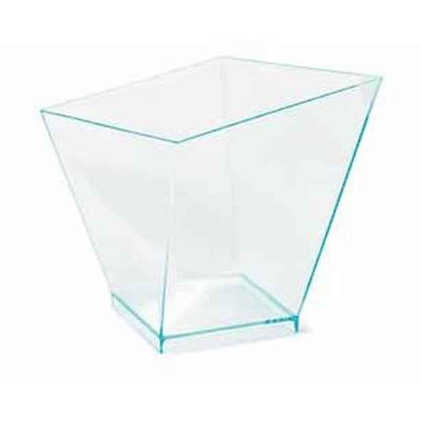 pohárek 180ml 4boký Charme 72x72x76mm,plast