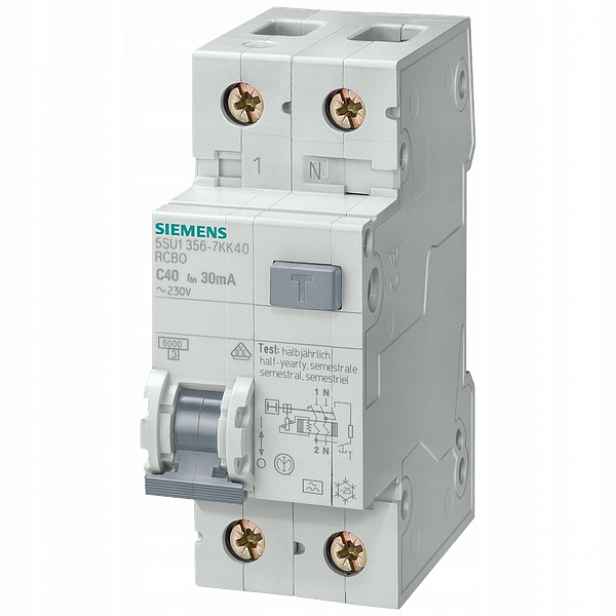 Proudový spínač, typ A, 30 mA, C-char, In: 13 A, Un Ac: 230 V