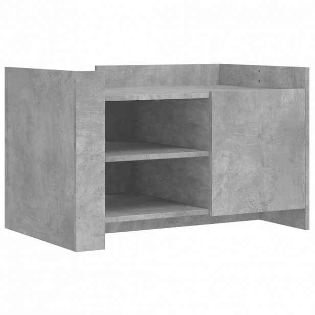 vidaXL Konferenční stolek betonově šedý 80x50x50 cm kompozitní dřevo
