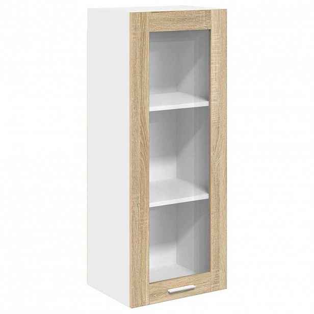 vidaXL Závěsná skříňka Sonoma dub 40 x 31 x 100 cm Kompozitní dřevo