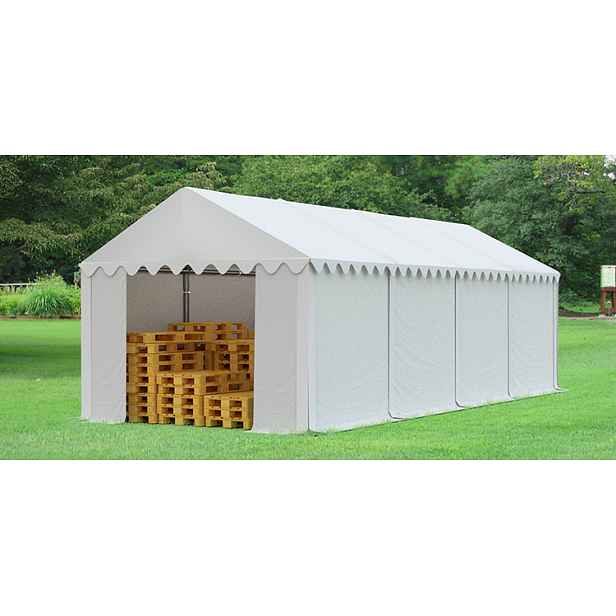 Skladový stan 5x8m šedá KLASIK