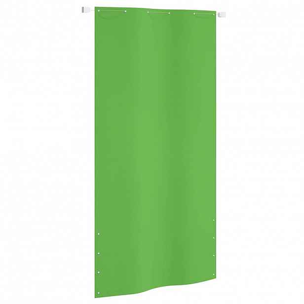 vidaXL Balkonová zástěna světle zelená 120 x 240 cm oxfordská látka