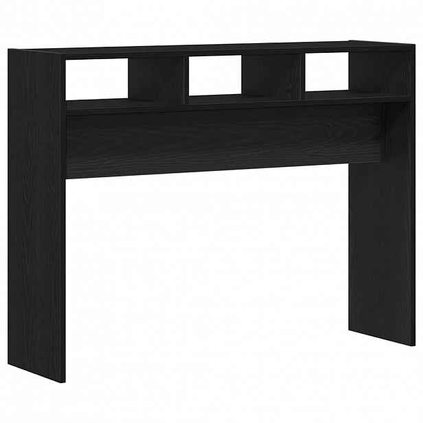 vidaXL Konzolový stolek Černý dub 105 x 30 x 80 cm Kompozitní dřevo