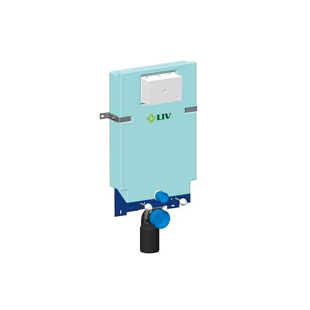 Liv-Fluidmaster LIV-MOUNT 7512 modul pro zazdění s nádržkou pro závěsnou WC mísu; v EPS izolaci pro lepení obkladu