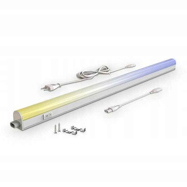 Podskříňková Lampa Led 14W 118 cm Proměnlivé Barvy Kuchyňská Nad Desku