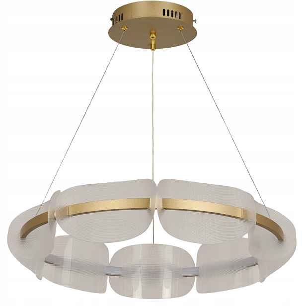 stropní svítidlo Led Stropní Svítidlo , Závěsné Svítidlo, Ring Dálkový Ovladač zlatý glamour