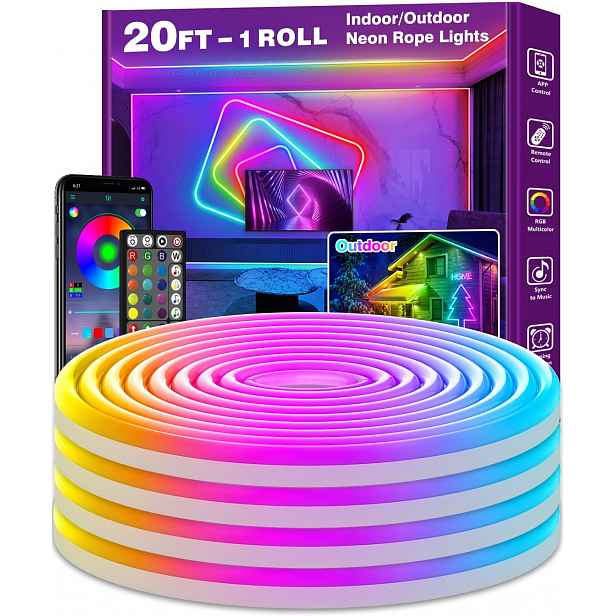 6 m neonový Rgb Led pásek IP65