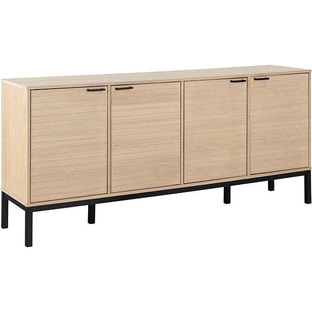 Actona Komoda Kensington 180 cm dub bělený