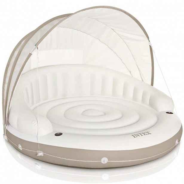 INTEX Nafukovací lehátko se stříškou 199 x 150 cm 58292 EU