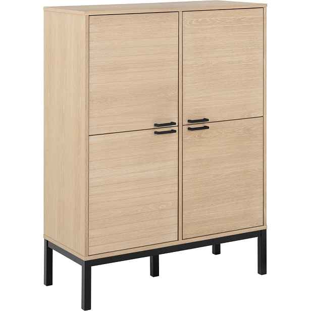 Actona Komoda Kensington 91 cm dub bělený