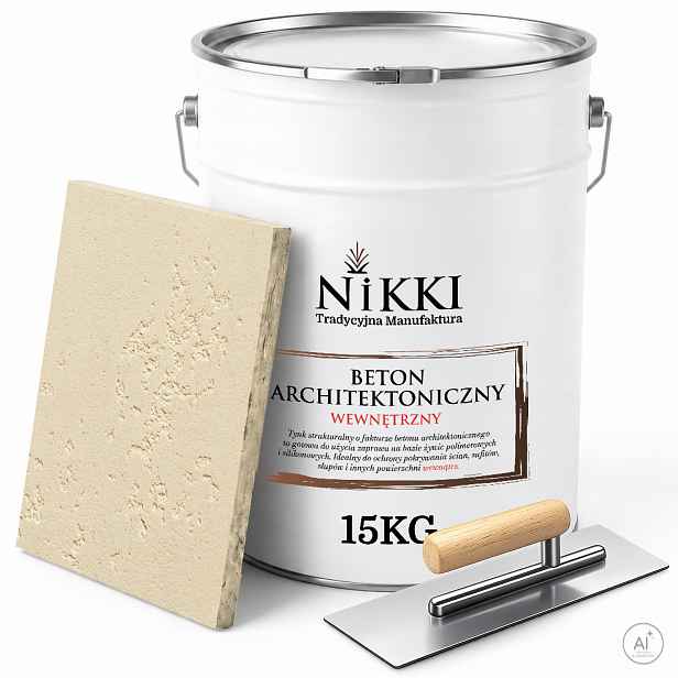 Architektonický beton pro interiéry 15kg světle béžový F751 hladítko