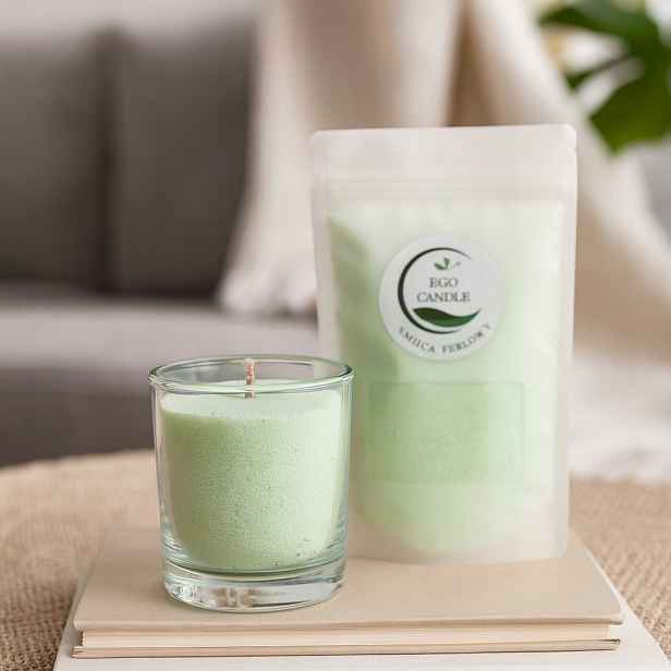 EcoCandle Vosk Perlový Limetka 5 kg