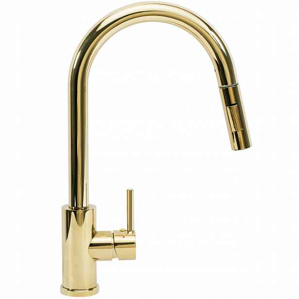 Kuchyňská Baterie Zlatá Rea Fresh Gold Vytahovací Sprcha Vysoká Stojící 39,5