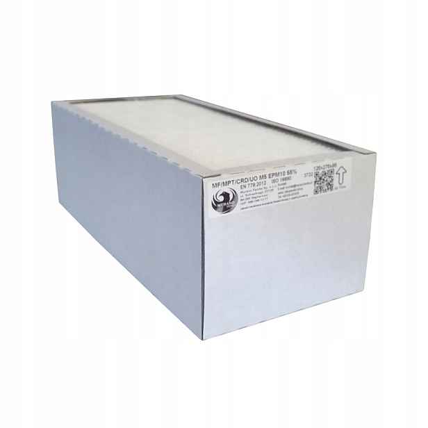 Přesný filtr F7 EU7 ePM1 60% 126 x 276 x 96 mm