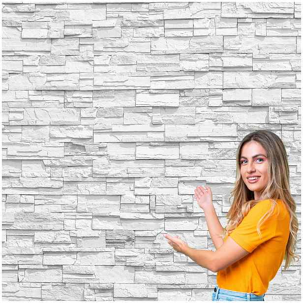Fototapeta 3D Pozadí Textura Stěna Kostka Kámen 588x280 TLA55W