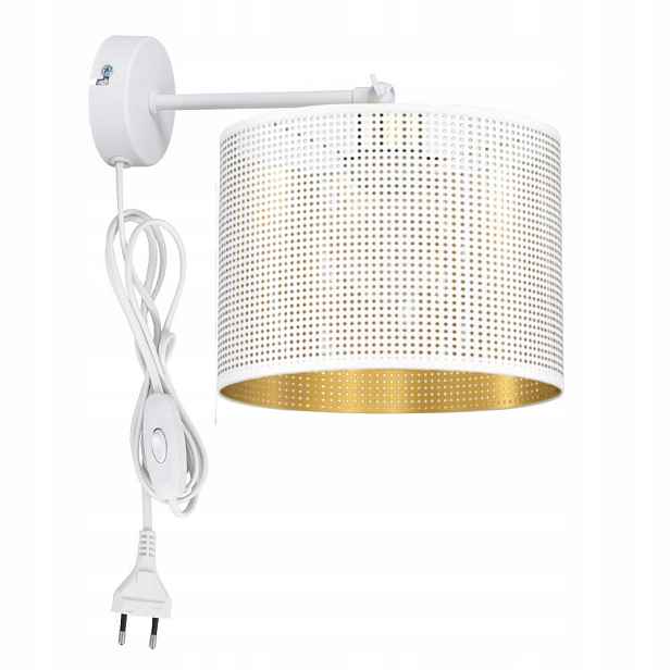 Nástěnná Lampa S Otvory A Kabelem
