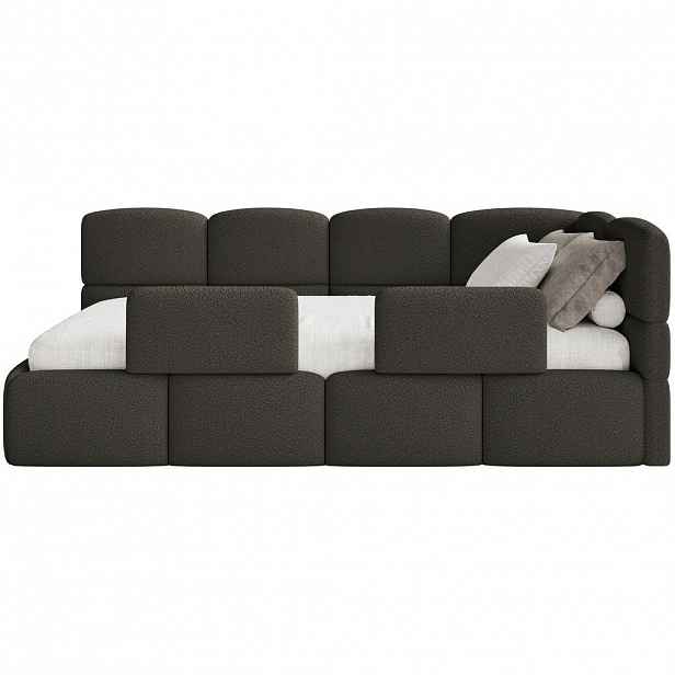 Selsey DĚTSKÁ POSTEL Cloudy hnědá 120 cm, buklé
