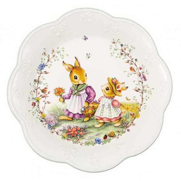 Villeroy & Boch Spring Fantasy mísa na ovoce květinová louka, Ø 30 cm