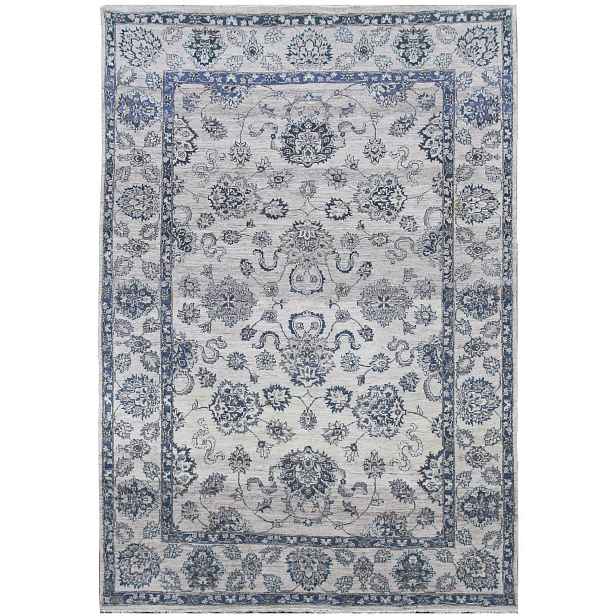 Ručně vázaný kusový koberec Diamond DC-98 JN Silver/silver, 305x425, šedá, chodba / předsíň, Diamond Carpets India