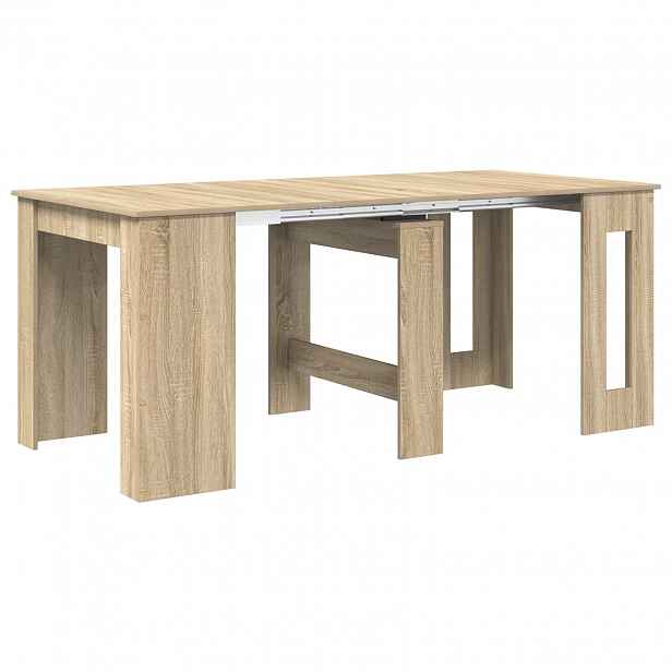 vidaXL Jídelní stůl 180 x 85 x 75 cm Kompozitní dřevo Dub sonoma