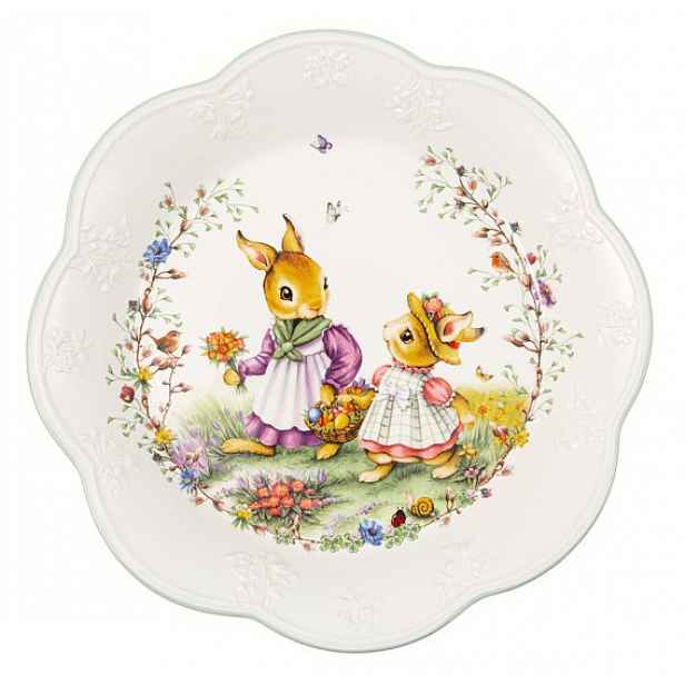 Villeroy & Boch Spring Fantasy mísa na ovoce květinová louka, Ø 30 cm