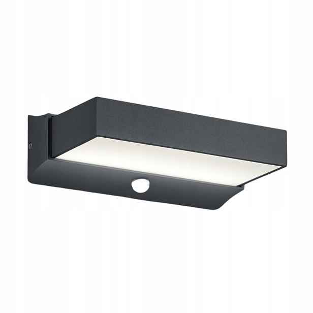 Fasádní lampa venkovní nástěnné Cuando Senzor Pohybu antracit Trio