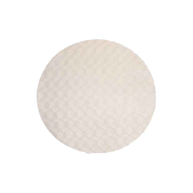 Kusový koberec Diamond Cut 800 Cream kruh, 200x200 (průměr) kruh, béžová, ložnice, Obsession
