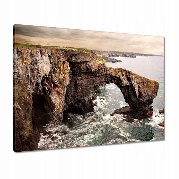 Obrazy 80x60 Zelený most Walesu