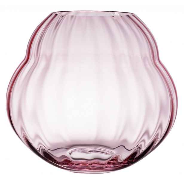 Villeroy & Boch Skleněná váza / svícen Rose Garden, růžová, 17 cm 10-4288-5411