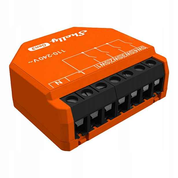 Ovladač Shelly i4 Gen3 WiFi/Bluetooth