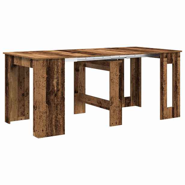 vidaXL Jídelní stůl 180 x 85 x 75 cm Kompozitní dřevo Staré dřevo