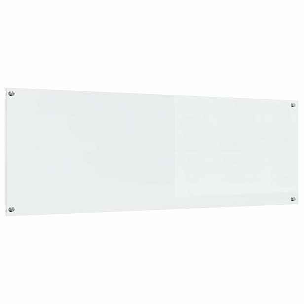 vidaXL Kuchyňský obklad Transparentní 120 x 40 cm tvrzené sklo