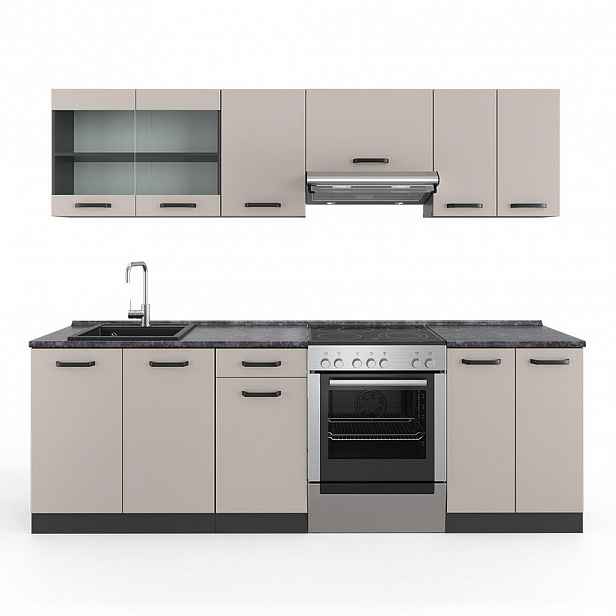 Vicco KUCHYŇSKÁ LINKA R-Line Kašmír 240 cm , PD Antracit