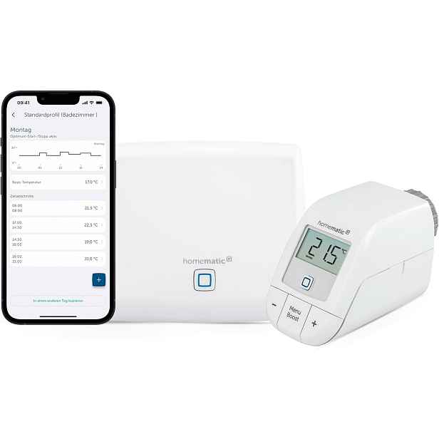 Homematic Ip Smart Home Mini topení Basic 158095A1 – digitální ovládání