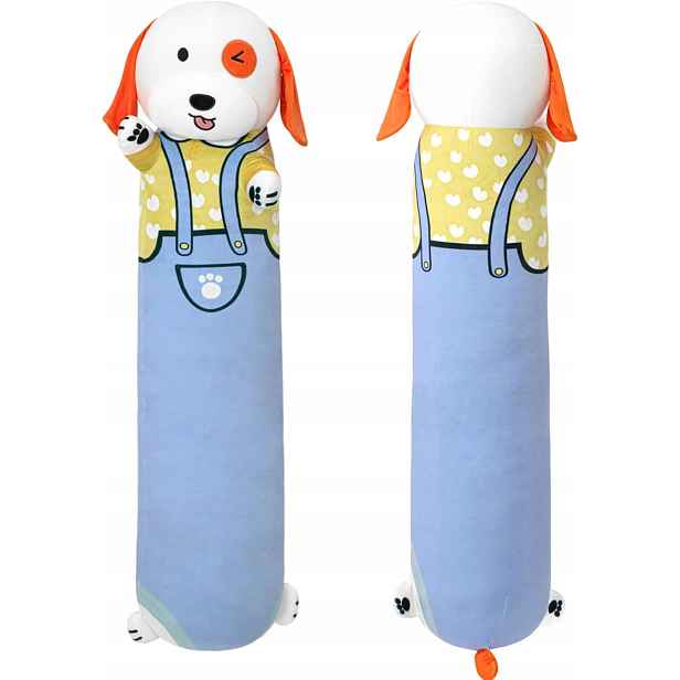 Plyšový Polštář ve tvaru psa Terbaika, 110 cm