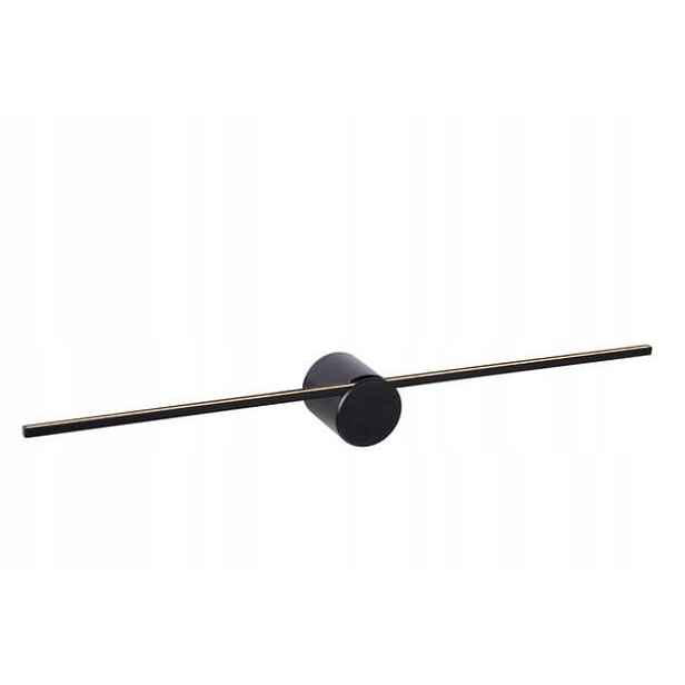 Nástěnná Led lampa 6W 2700K Černá IP44 Lucide Mizar
