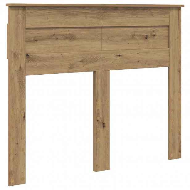 vidaXL Čelo postele Artisanový dub Kompozitní dřevo