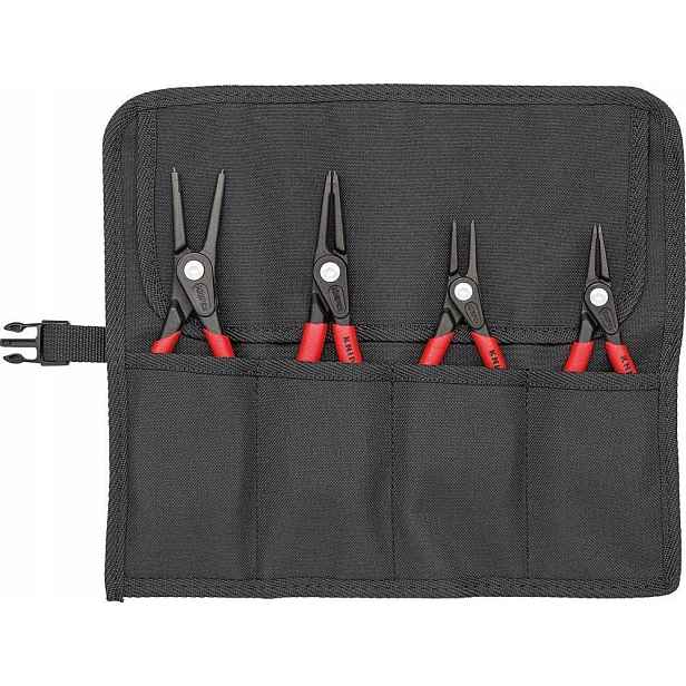 Knipex 00 19 57 sada segerových kleští 4 ks pouzdro rovné zahnuté