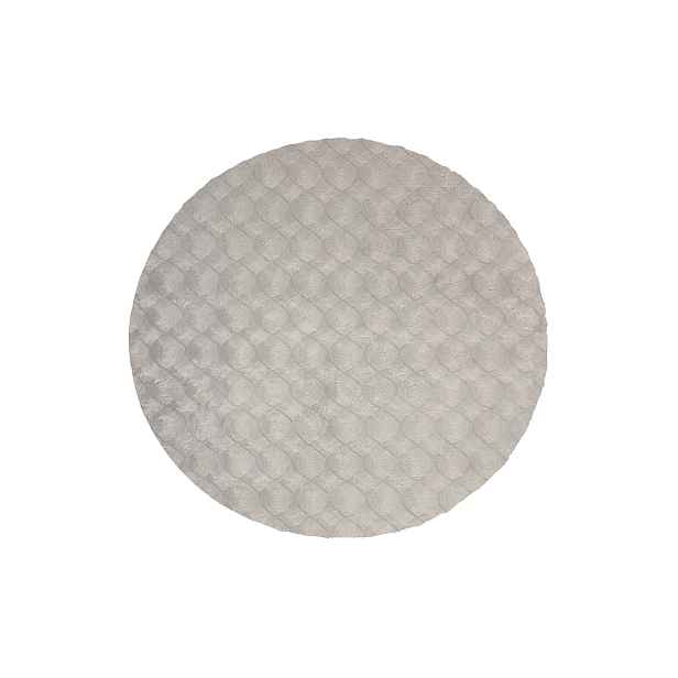 Kusový koberec Diamond Cut 800 Grey kruh, 120x120 (průměr) kruh, šedá, ložnice, Obsession