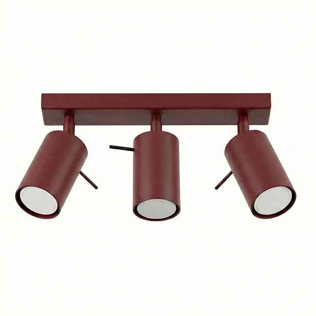 Sollux Lighting Ring stropní svítidlo vínová lišta 45 cm 3xgu10
