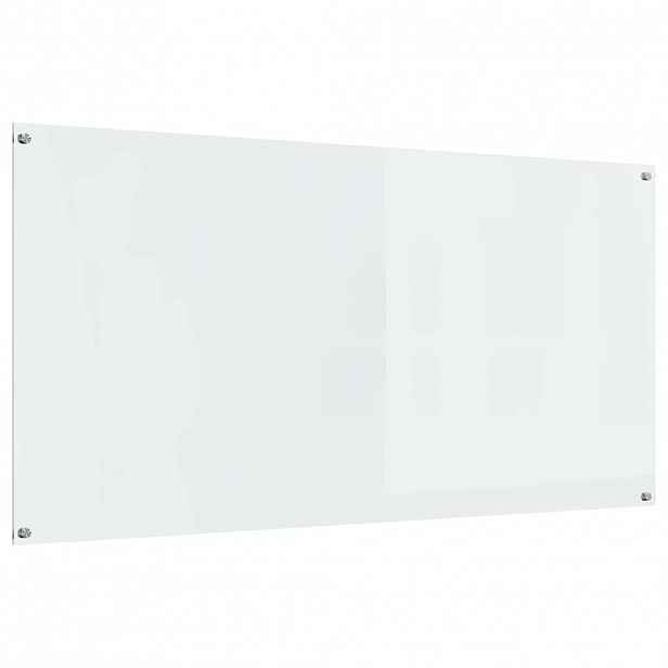 vidaXL Kuchyňský obklad Transparentní 120 x 60 cm tvrzené sklo
