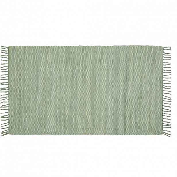 XXXLutz RUČNĚ TKANÝ KOBEREC, 70/120 cm, světle zelená Boxxx - Vlněné koberce - 006767011752