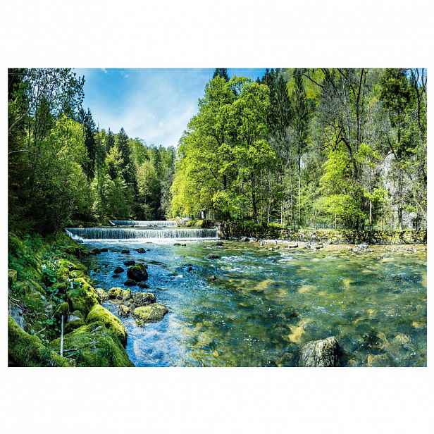 Wallarena FOTOTAPETA Vodopád 3D Příroda 400x280