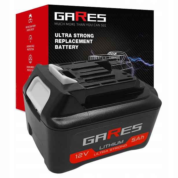 Akumulátor pro Makita JR103DSAE JV101DZ CP100DZ 12V 5Ah