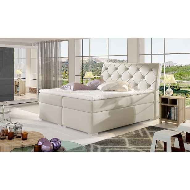 Boxspring Balvin Rozměr: 160 x 200 cm, látka: Soft 33