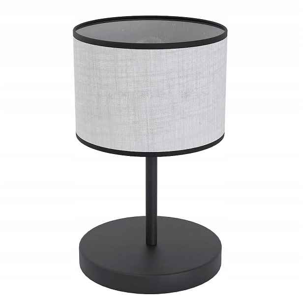 Emibig Eco stolní lampa šedo-černá 1xE27 15W kovová